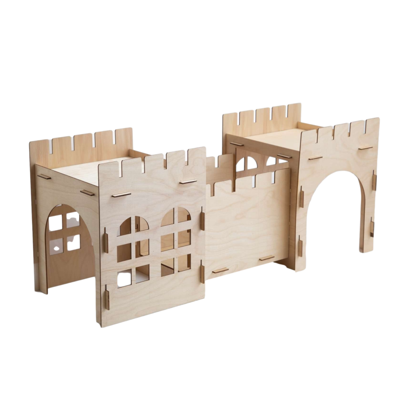 NobleNest Wooden Castle Shelter