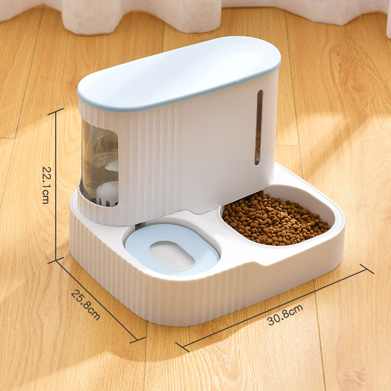 Pet Fountain Feeder Combo