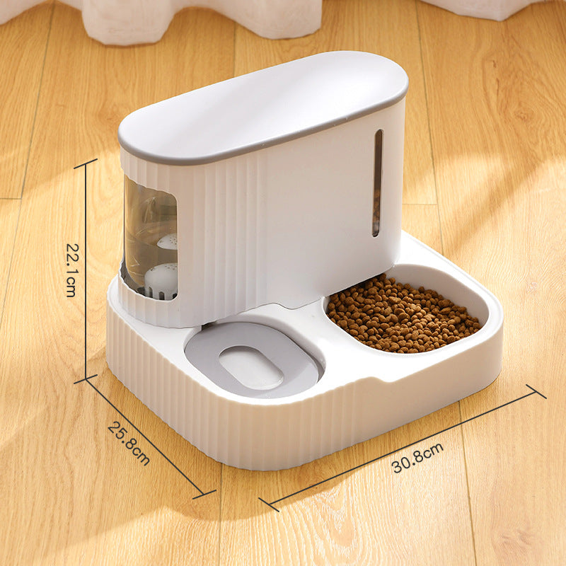 Pet Fountain Feeder Combo