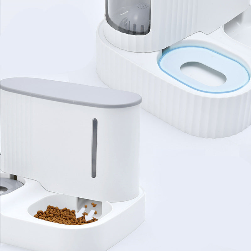 Pet Fountain Feeder Combo