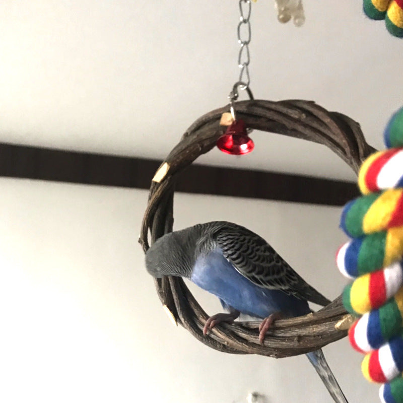 RattanRings Avian Chew Toy Haven